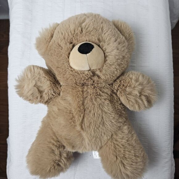Worlds Softest Plush Teddy Bear Tan Brown Stuffed Animal Lovey Baby Toy 11” - Picture 1 of 4